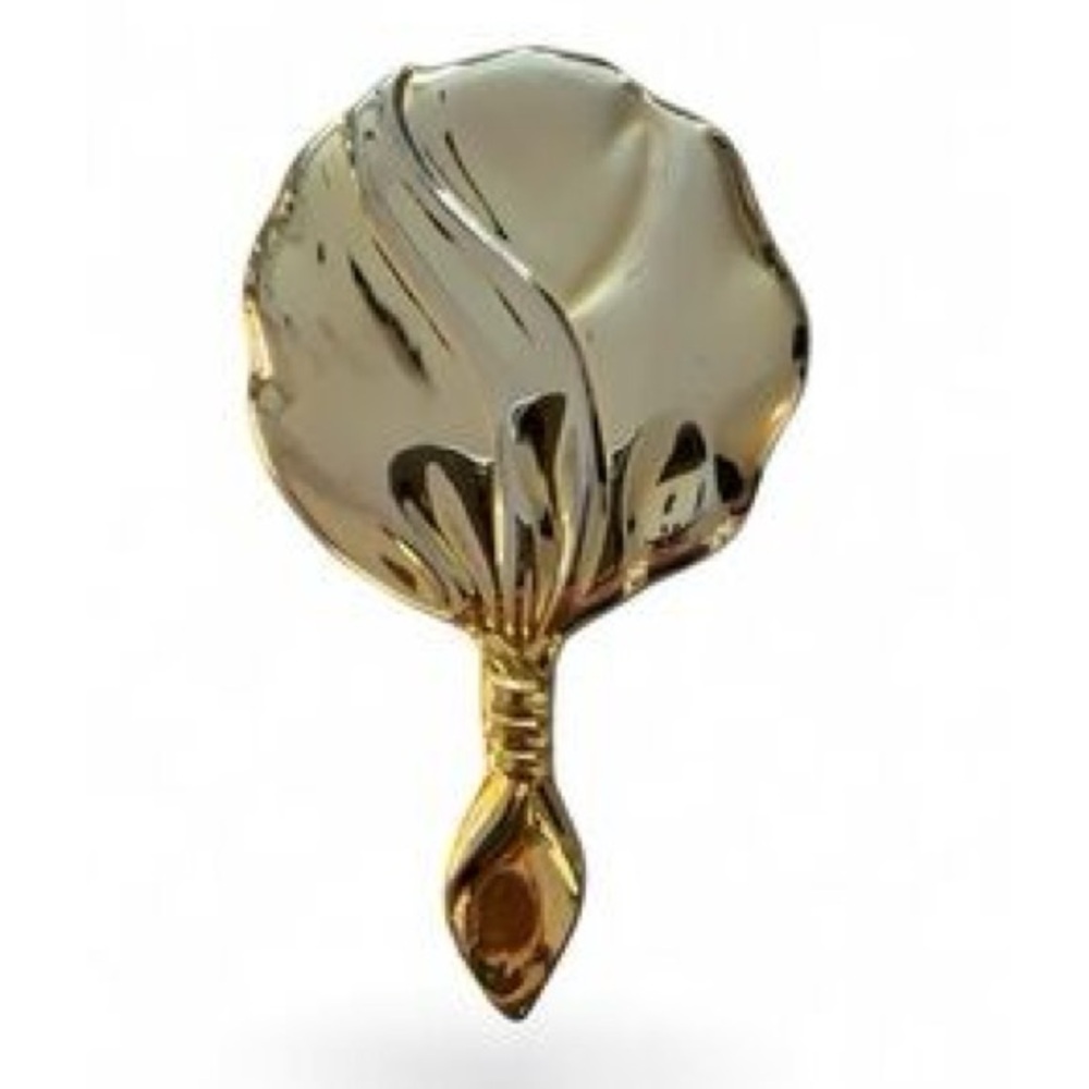 GODINGER gold plated vanity mirror
